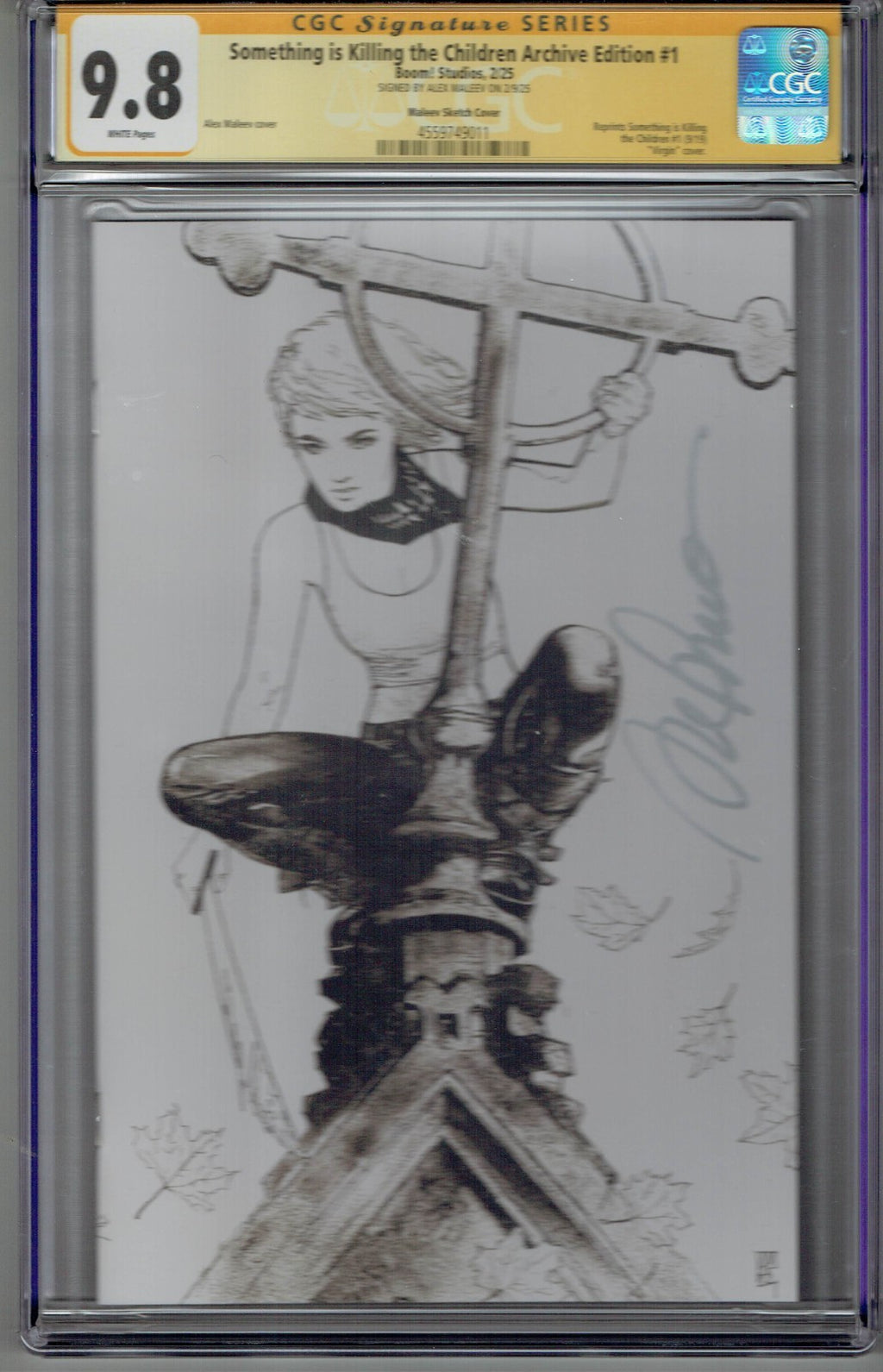 CGC 9.8 SIKTC #1 Archive Edition Set by Alex Maleev Virgin W/Remark
