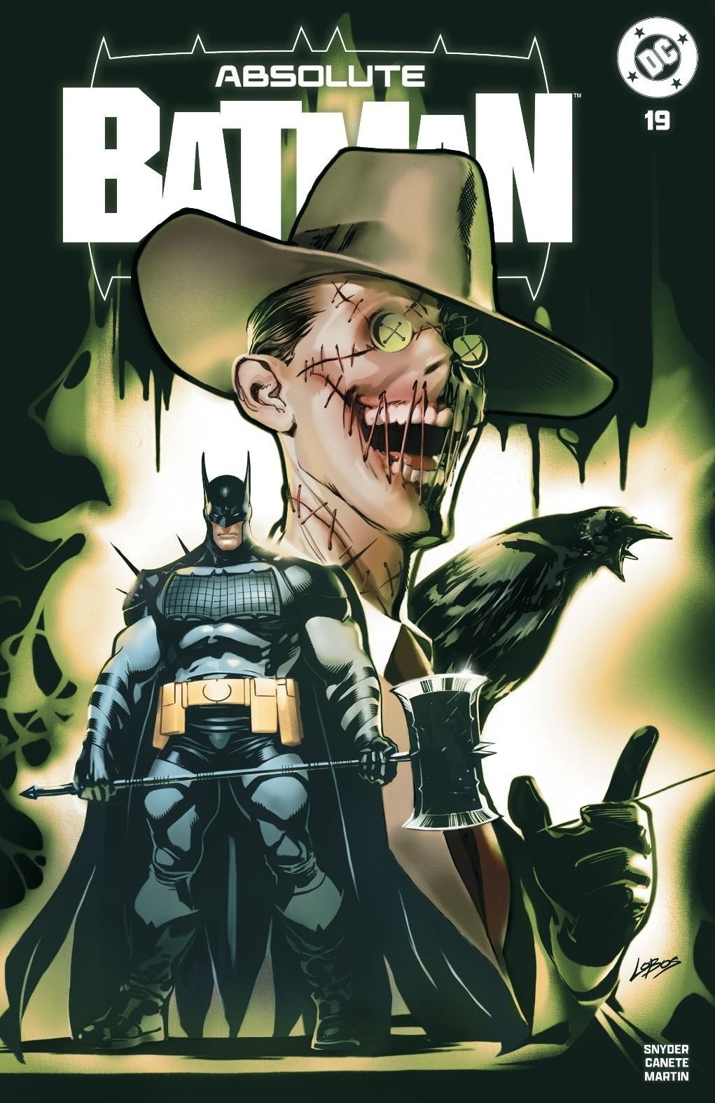Absolute Batman #19 by Lobos 1st Scarecrow Cover A&B Set