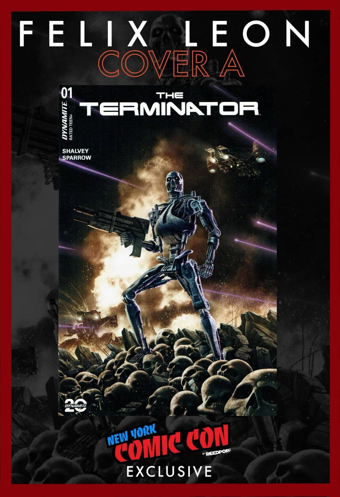 Terminator #1 NYCC 2024 Variant by Felix Leonel Cover A