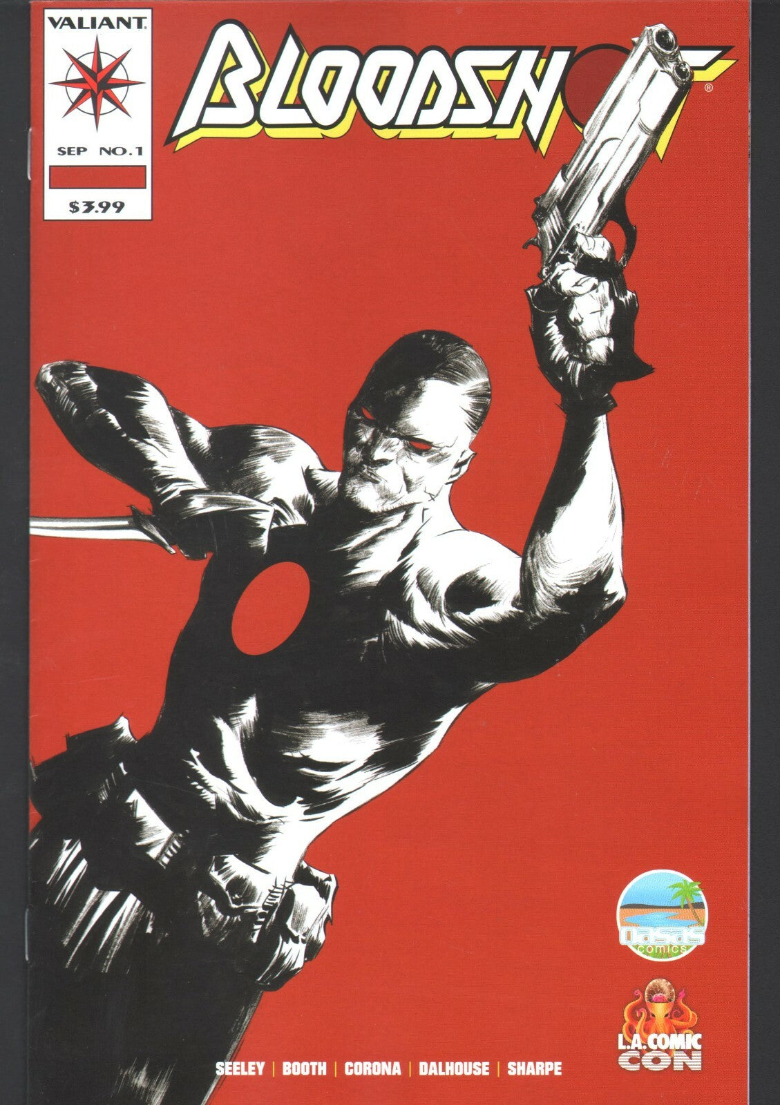 BLOODSHOOT # 1 by Jae Lee NYCC Oasas Variant LTD 500 