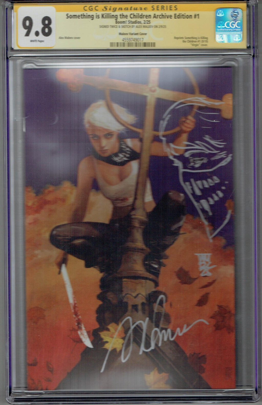 CGC 9.8 SIKTC #1 Archive Edition Set by Alex Maleev Virgin W/Remark