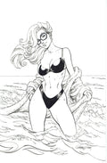 Marvel Swimsuit # 1 by J.Scott Campbell Black Cat